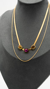 Velvety Amber Necklace